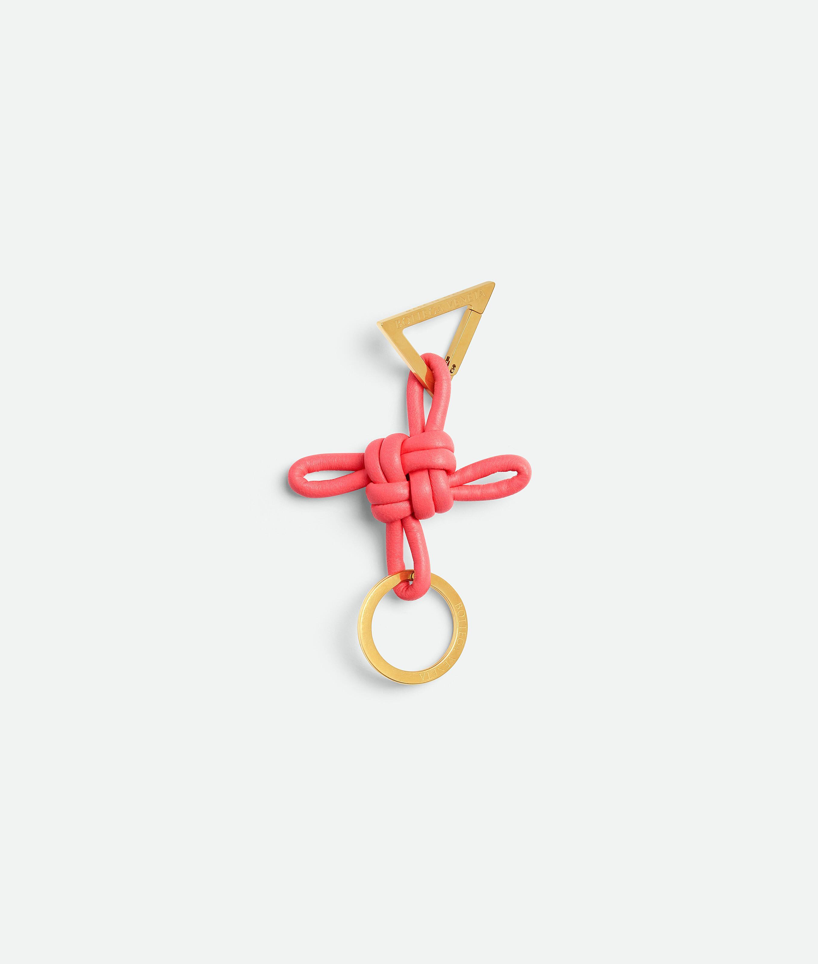 Women's Triangle Key Ring in Crushed berry Product Image