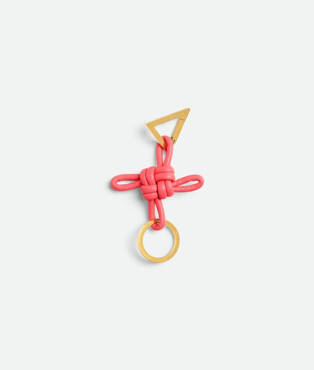 Women's Triangle Key Ring in Crushed berry Product Image