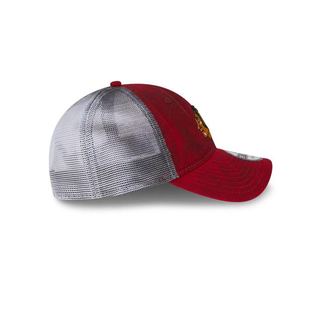 Chicago Blackhawks Slick 9TWENTY Trucker Hat Male Product Image