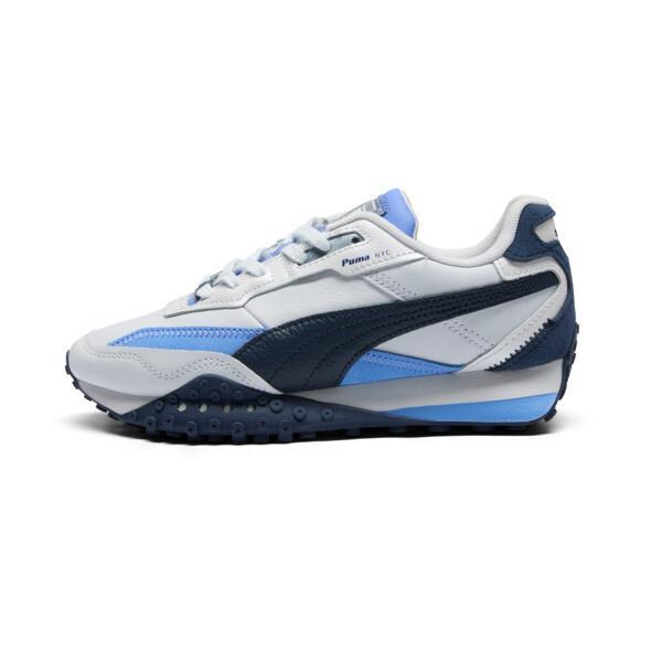 PUMA Blktop Rider NYC Running Laps Women's Sneakers in Dark Blue Product Image