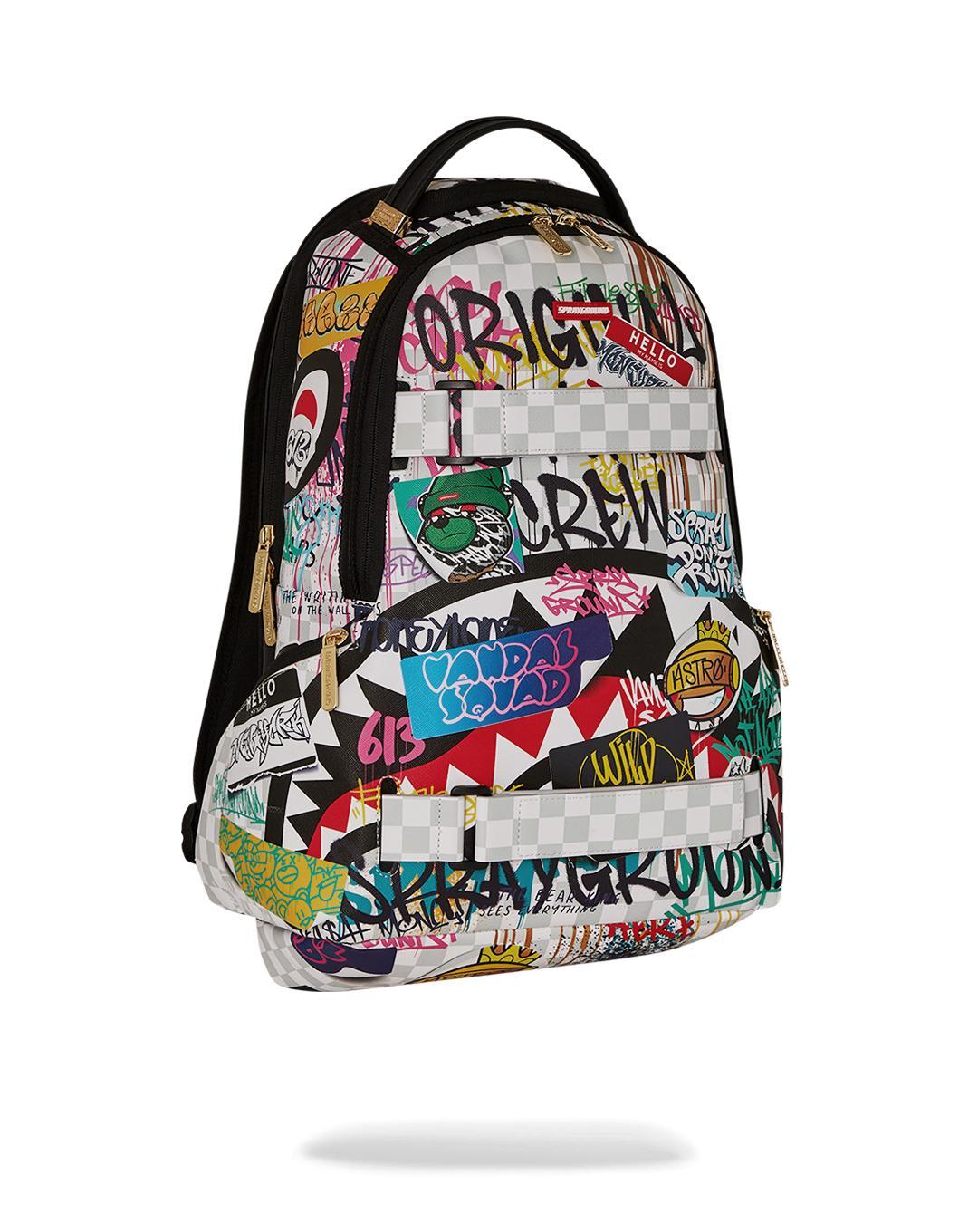 CREATE ANOTHER DAY SKATEBOARD-STRAP BACKPACK Product Image