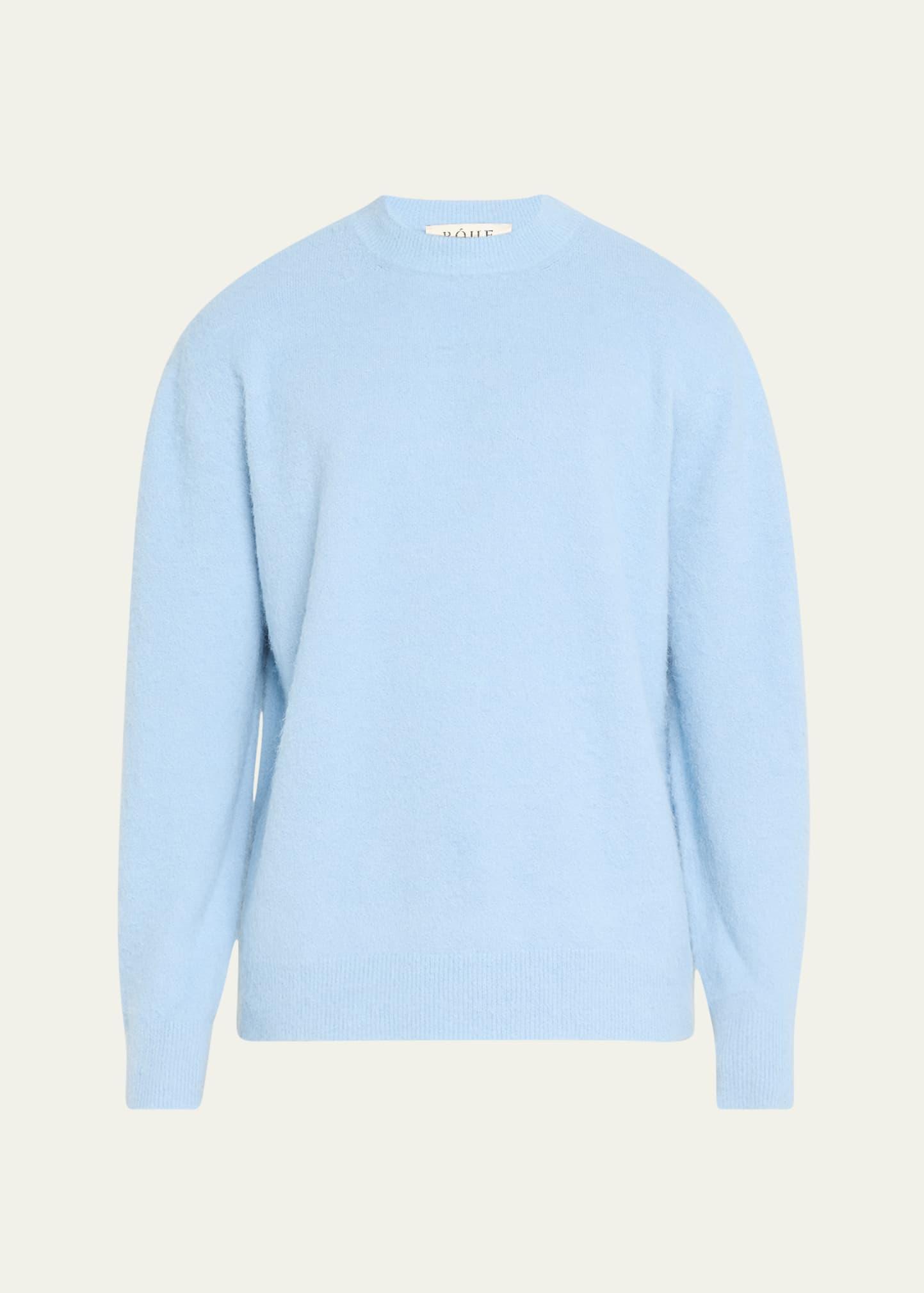 Mens Fuzzy Wool-Blend Sweater product image