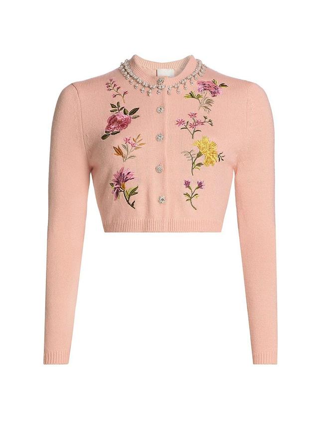 Womens Isolde Embroidered Cardigan Product Image