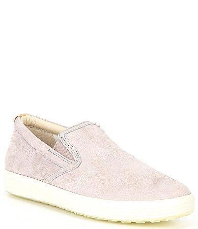 ECCO Womens Soft VII Leather Slip Product Image