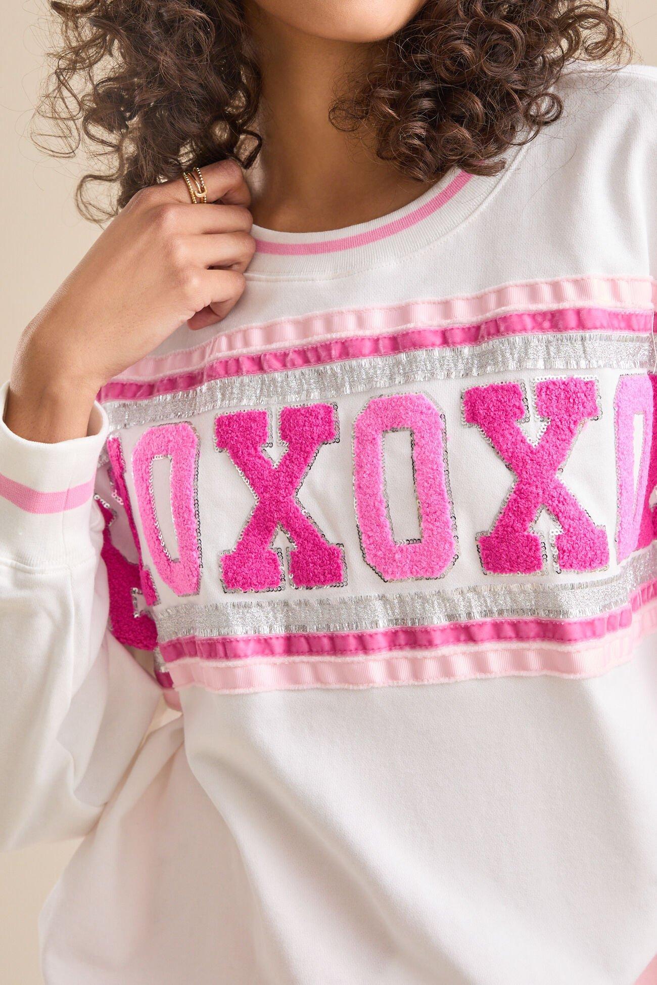 XOXO Varsity Pullover Product Image