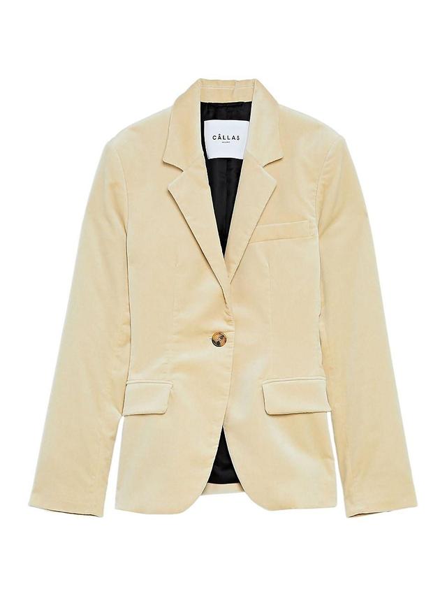 Womens James One Button Classic Blazer Product Image