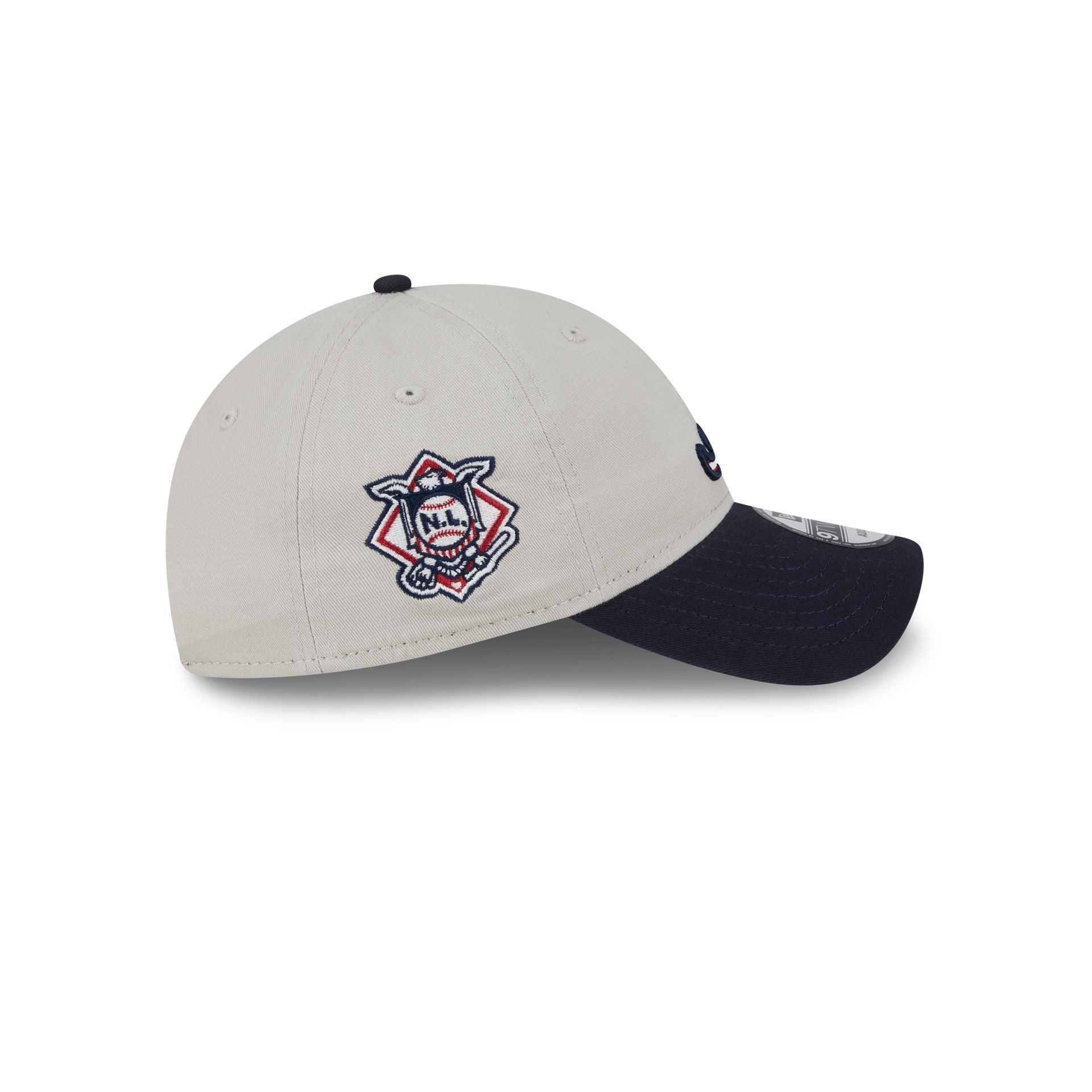 Atlanta Braves Independence Day 2024 9TWENTY Adjustable Hat Male Product Image