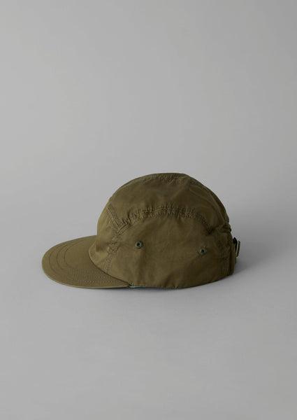 Decho Weatherproof Cotton Panelled Cap | Olive product image