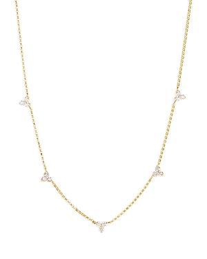 Womens Love In Verona 18K Yellow Gold & Diamond Necklace Product Image