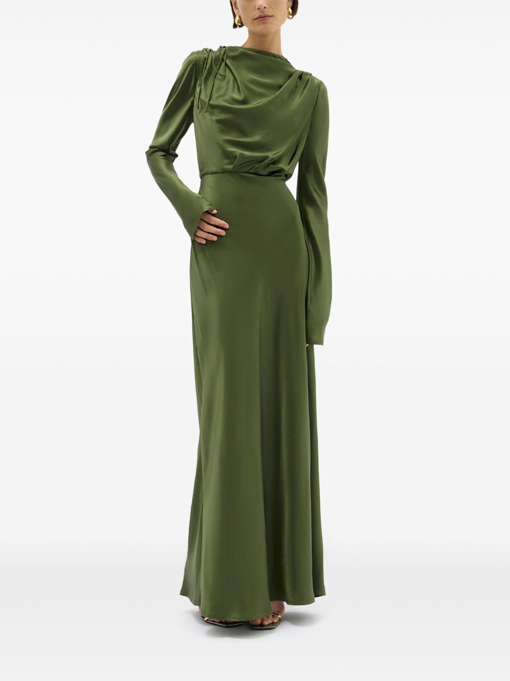 Lucien silk maxi dress Product Image