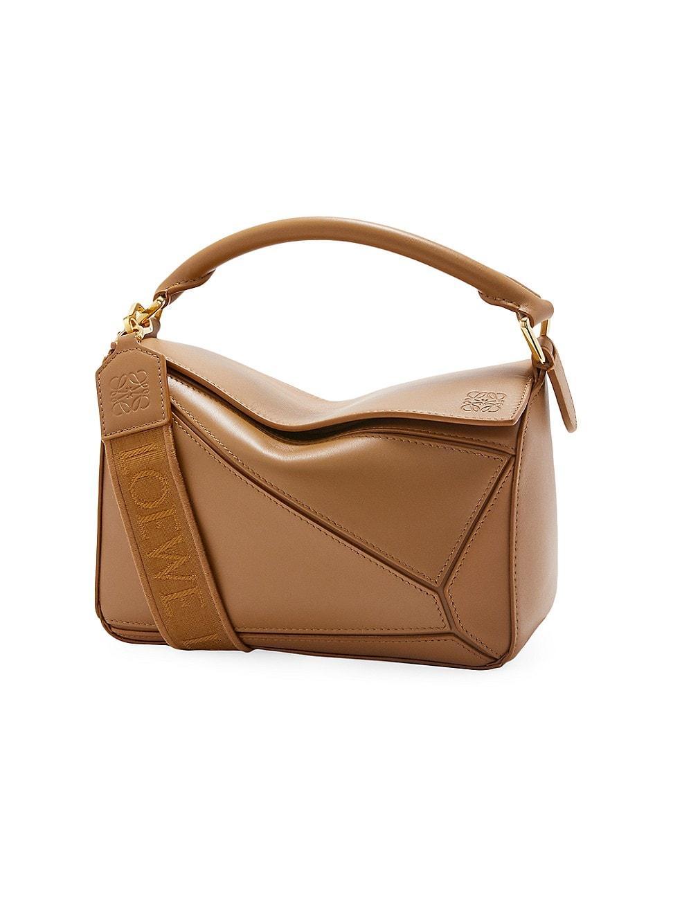 Womens Small Puzzle Leather Bag Product Image