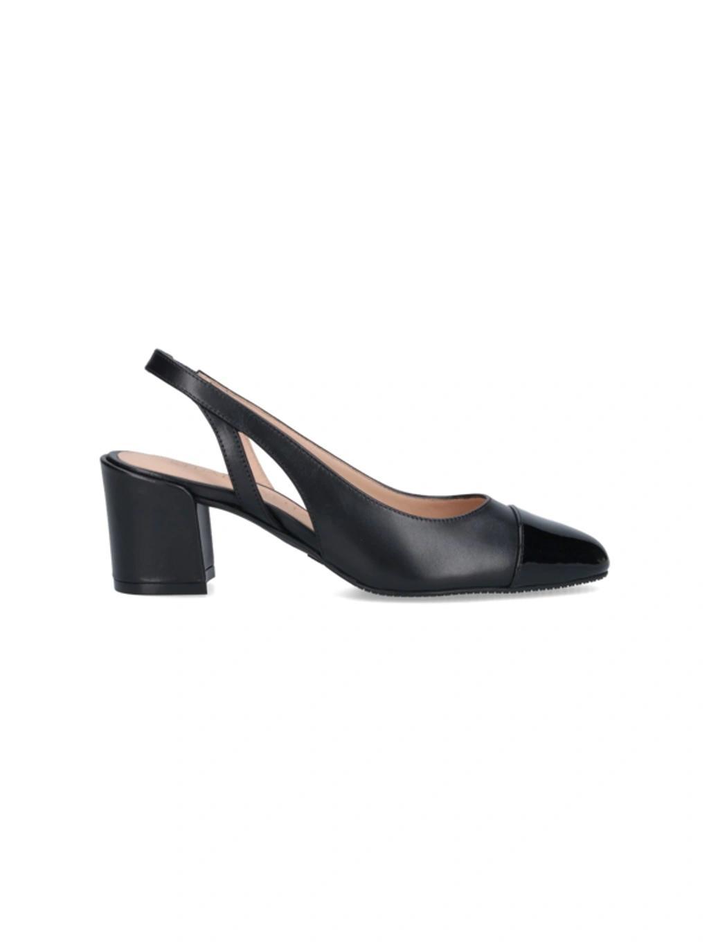 Sleek 50 Slingbacks In Black Product Image