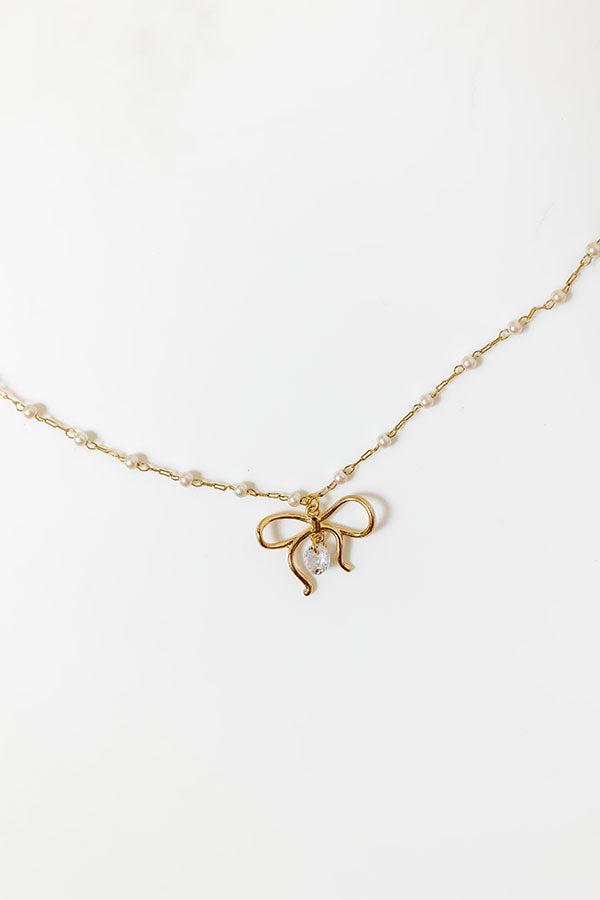 Coquette Charm Necklace Product Image