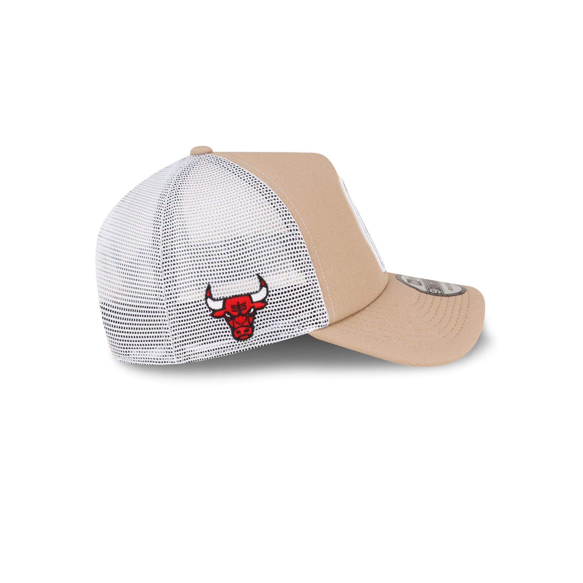 Chicago Bulls Logoman 9FORTY A-Frame Snapback Hat Male Product Image