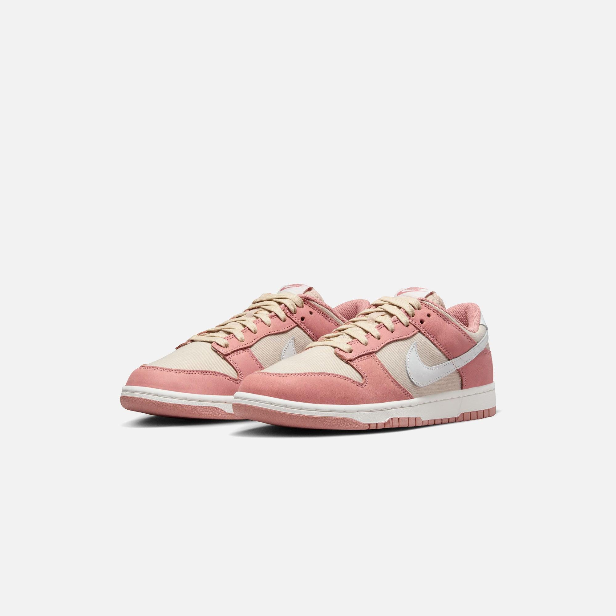 Nike Dunk Low Retro PRM NBHD - Red Stardust / Summit White / Sanddrift Male Product Image