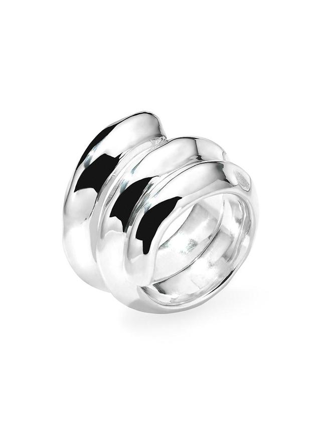 Womens Classi Classico Sterling Silver Triple Wrap Ring Product Image