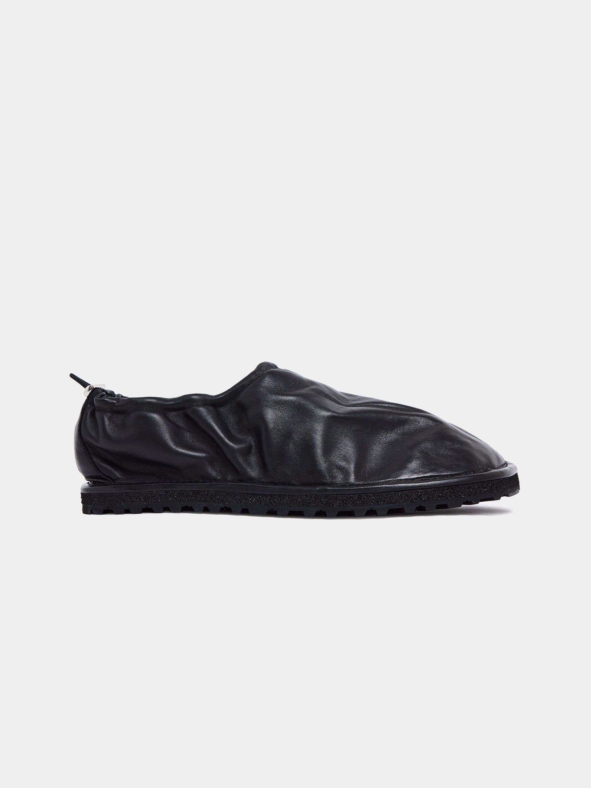 Drawstring Slippers (Black) product image