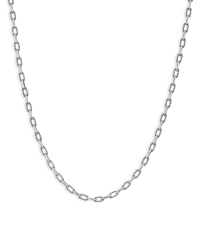 Mens DY Madison Chain Necklace in Sterling Silver Product Image