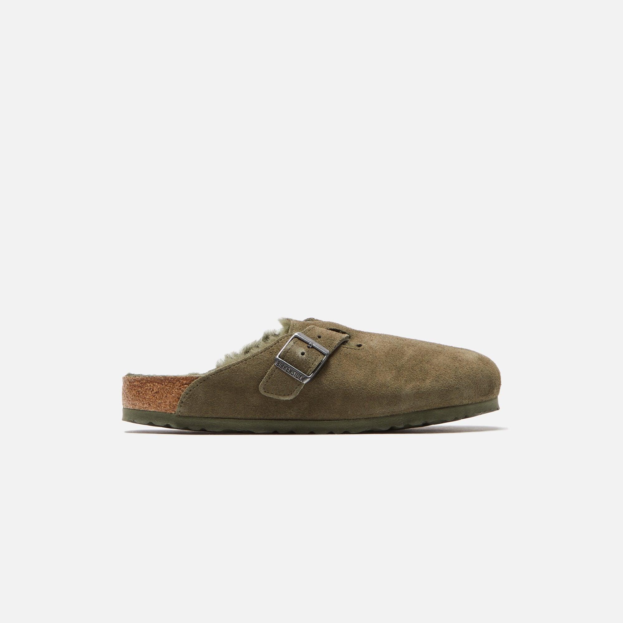 Birkenstock Boston Shearling - Thyme Male Product Image