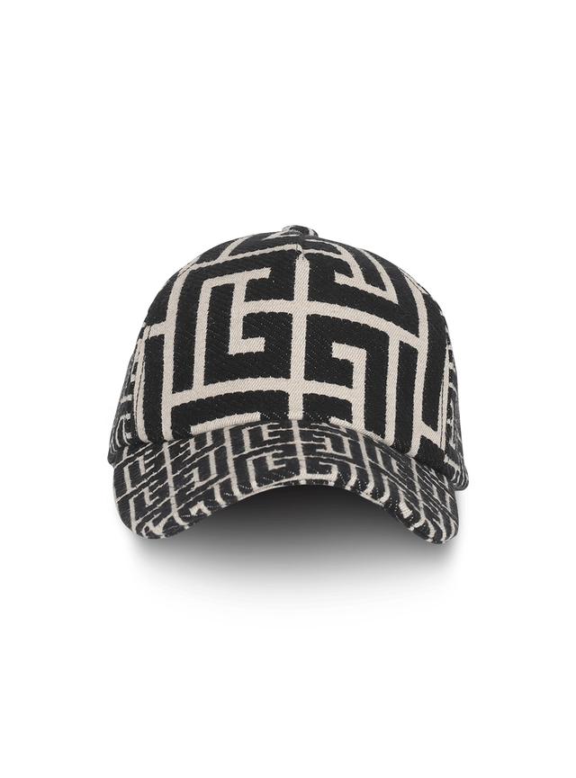 Monogrammed jacquard cap Product Image