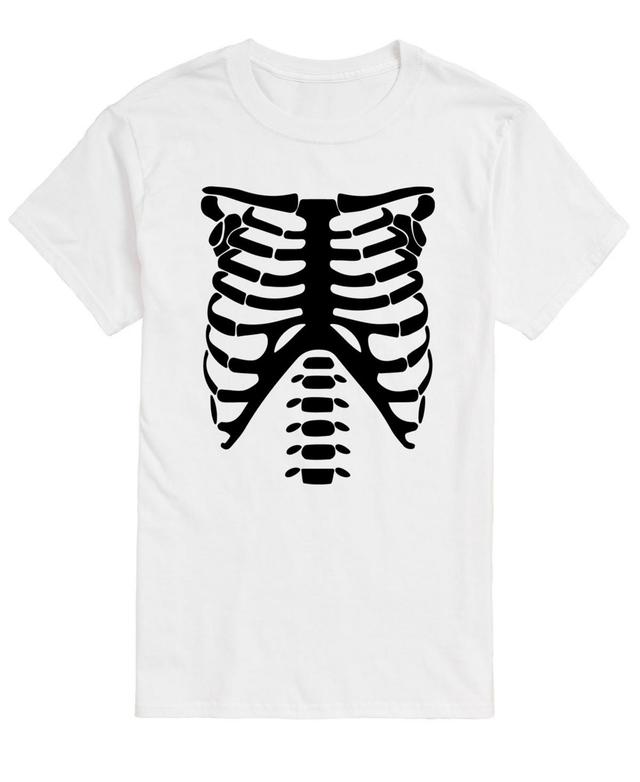 Mens Skeleton Chest Ugly Tee Black Product Image