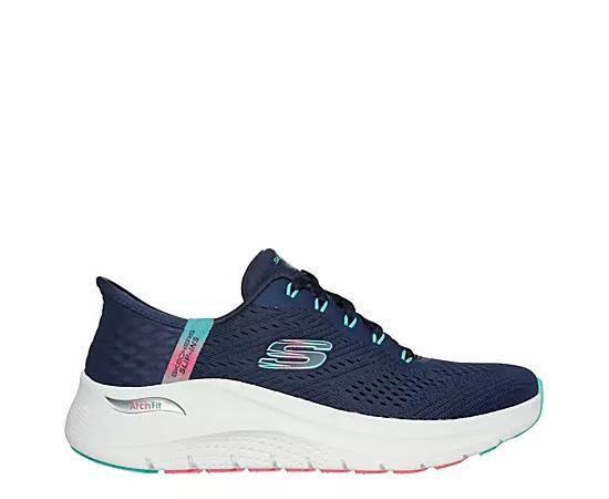 Skechers Womens Slip-Ins Arch Fit 2.0 Easy Chic Running Shoe Product Image