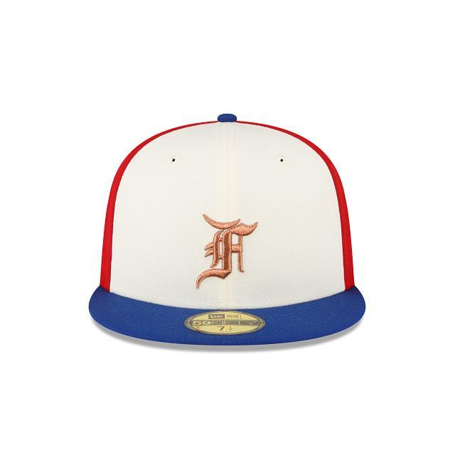 Fear of God Essentials Classic Collection Montreal Expos 59FIFTY Fitted Hat Male Product Image