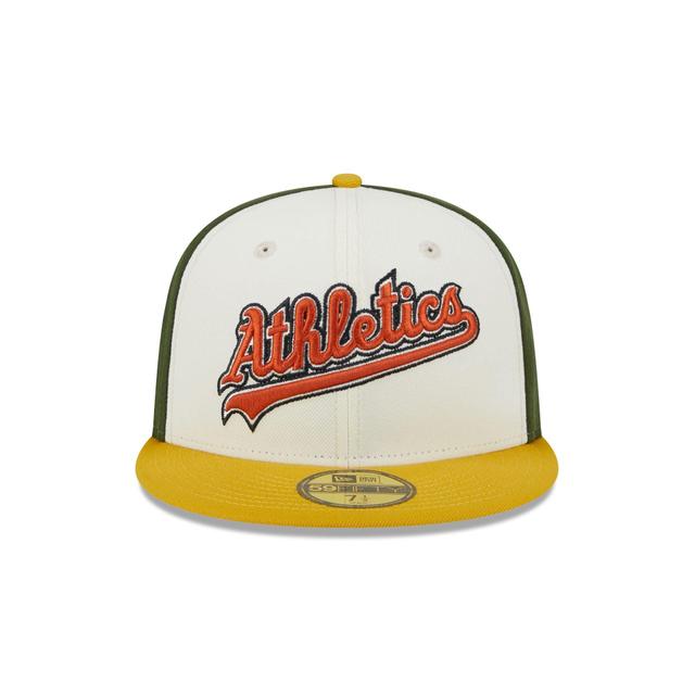 Oakland Athletics Two Tone Honey 59FIFTY Fitted Hat Male Product Image