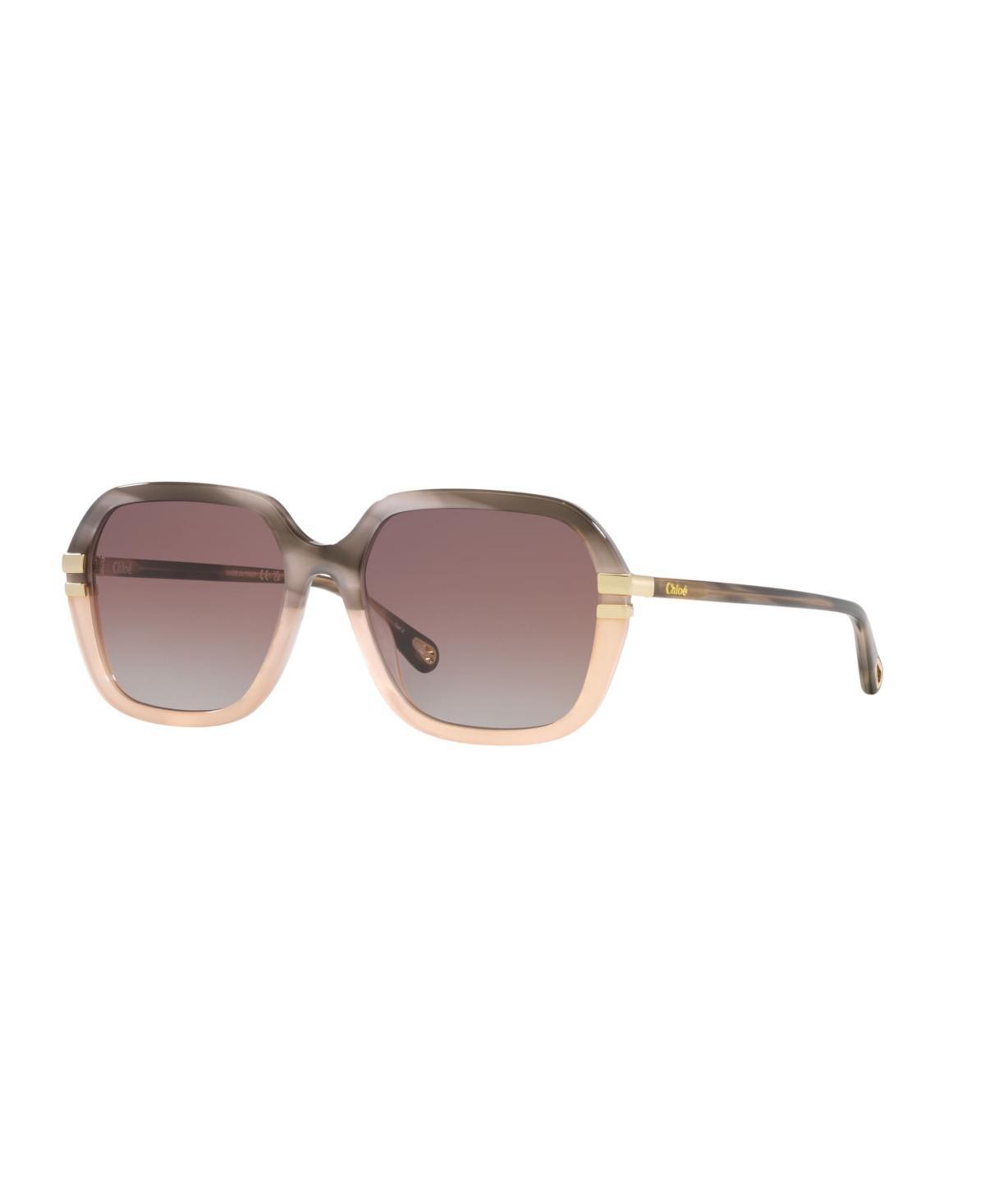 Womens 57MM Gradient Round Sunglasses Product Image