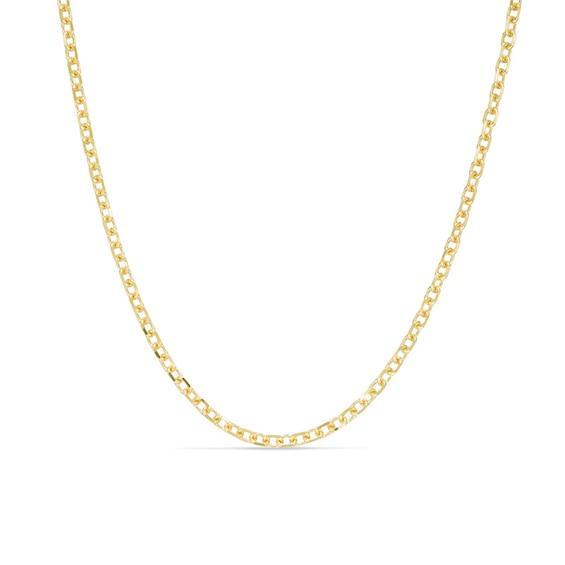 Men's 2.3mm Cable Chain Necklace in 14K Gold - 30" Product Image