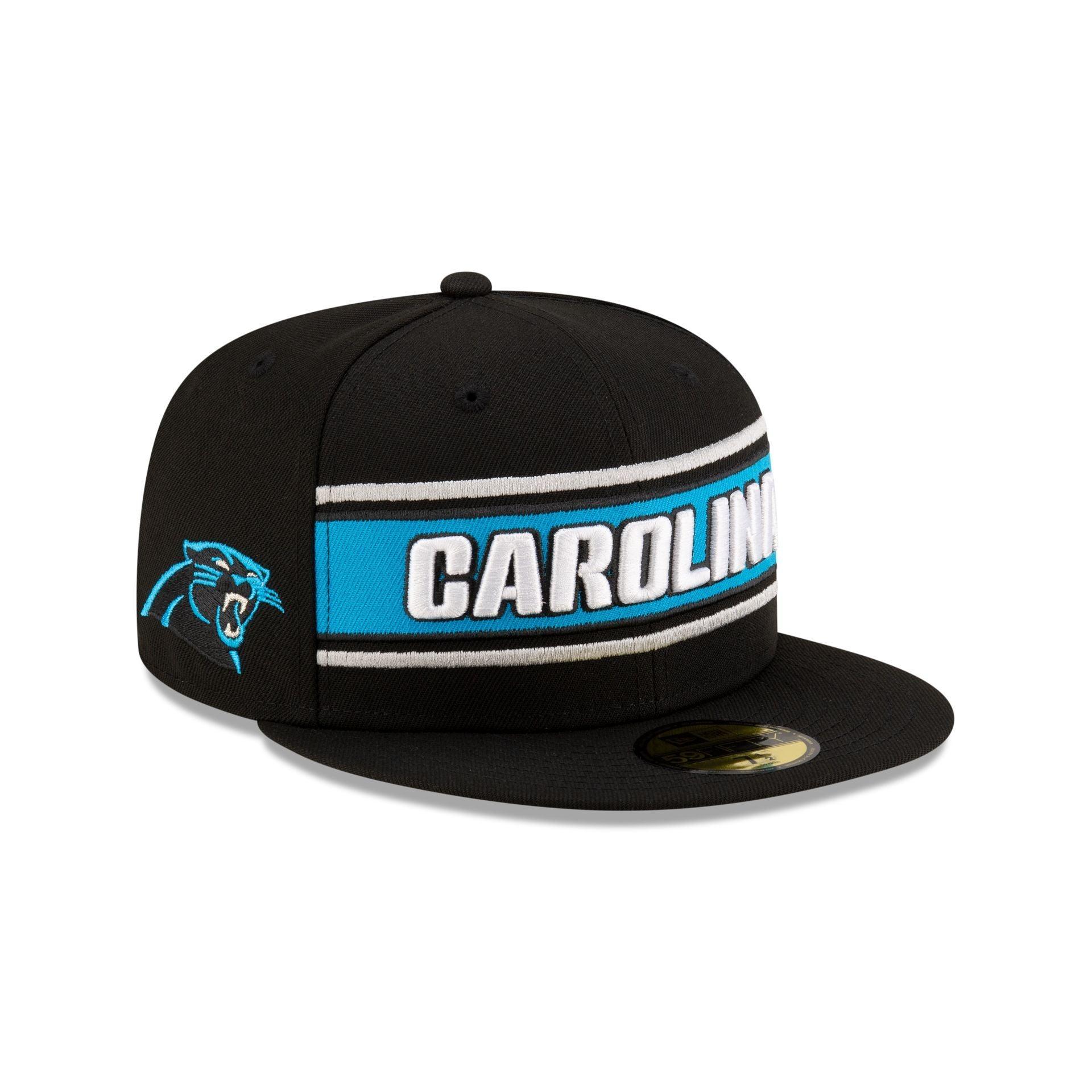 Carolina Panthers 2024 Sideline Black 59FIFTY Fitted Hat Male Product Image