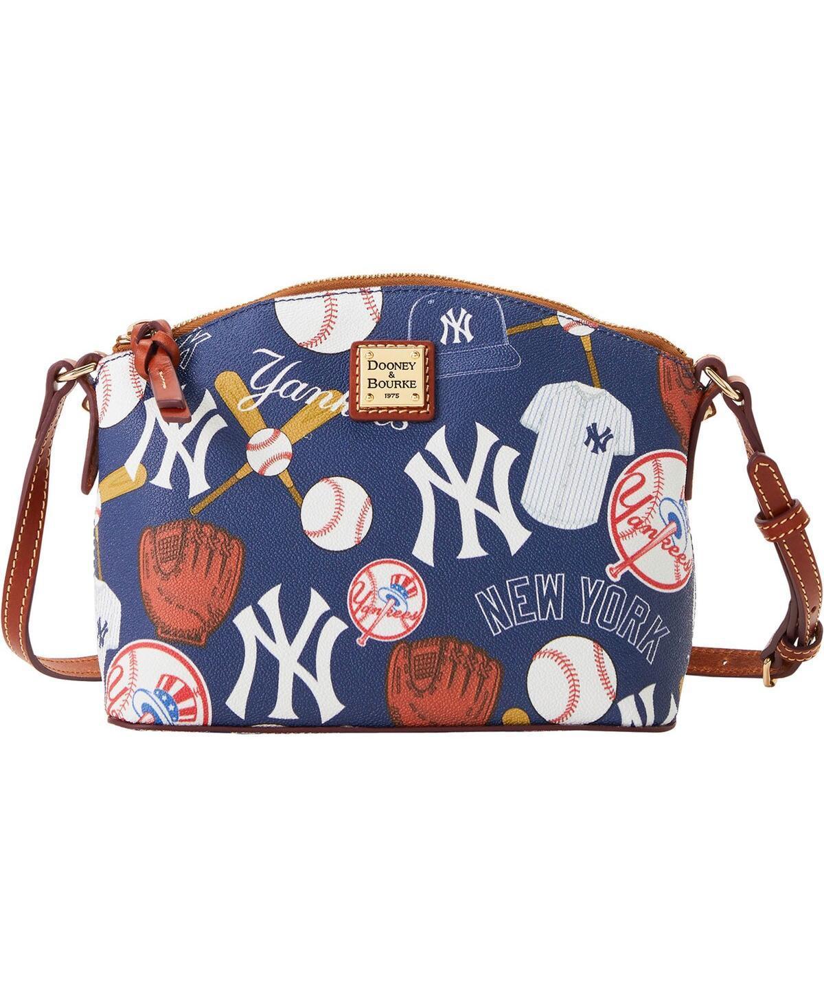 Womens Dooney & Bourke New York Yankees Game Day Suki Crossbody Bag Product Image