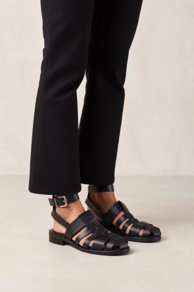 ALOHAS Perry Leather Fisherman Sandal Womens at Urban Outfitters Product Image