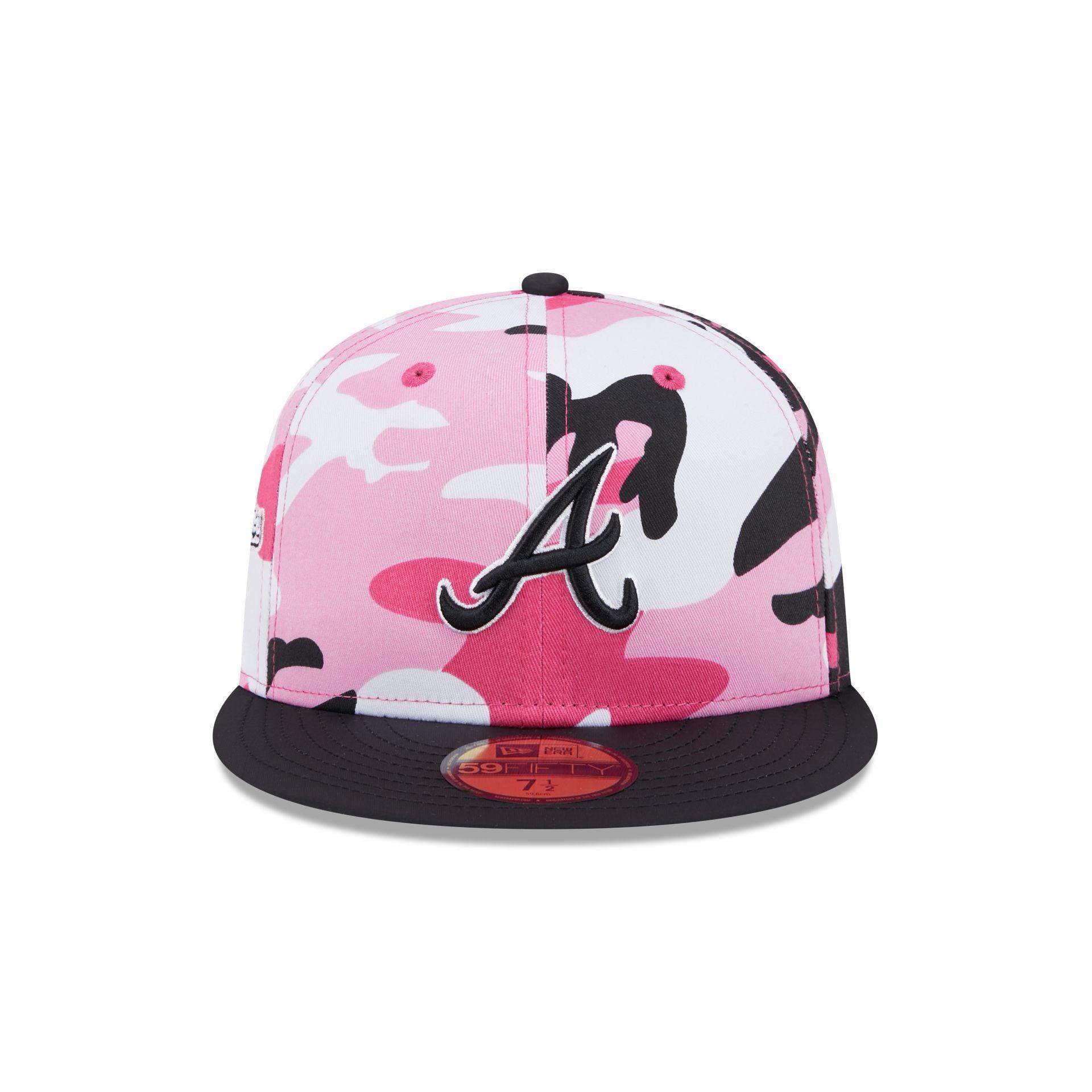 Just Caps Color Camo Atlanta Braves 59FIFTY Fitted Hat Male Product Image