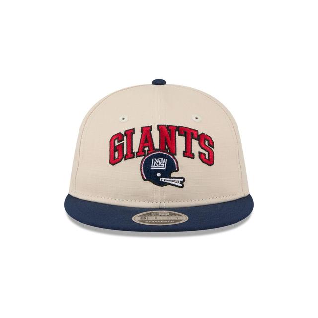 New York Giants Historic Helmet Retro Crown 9FIFTY Snapback Hat Male Product Image