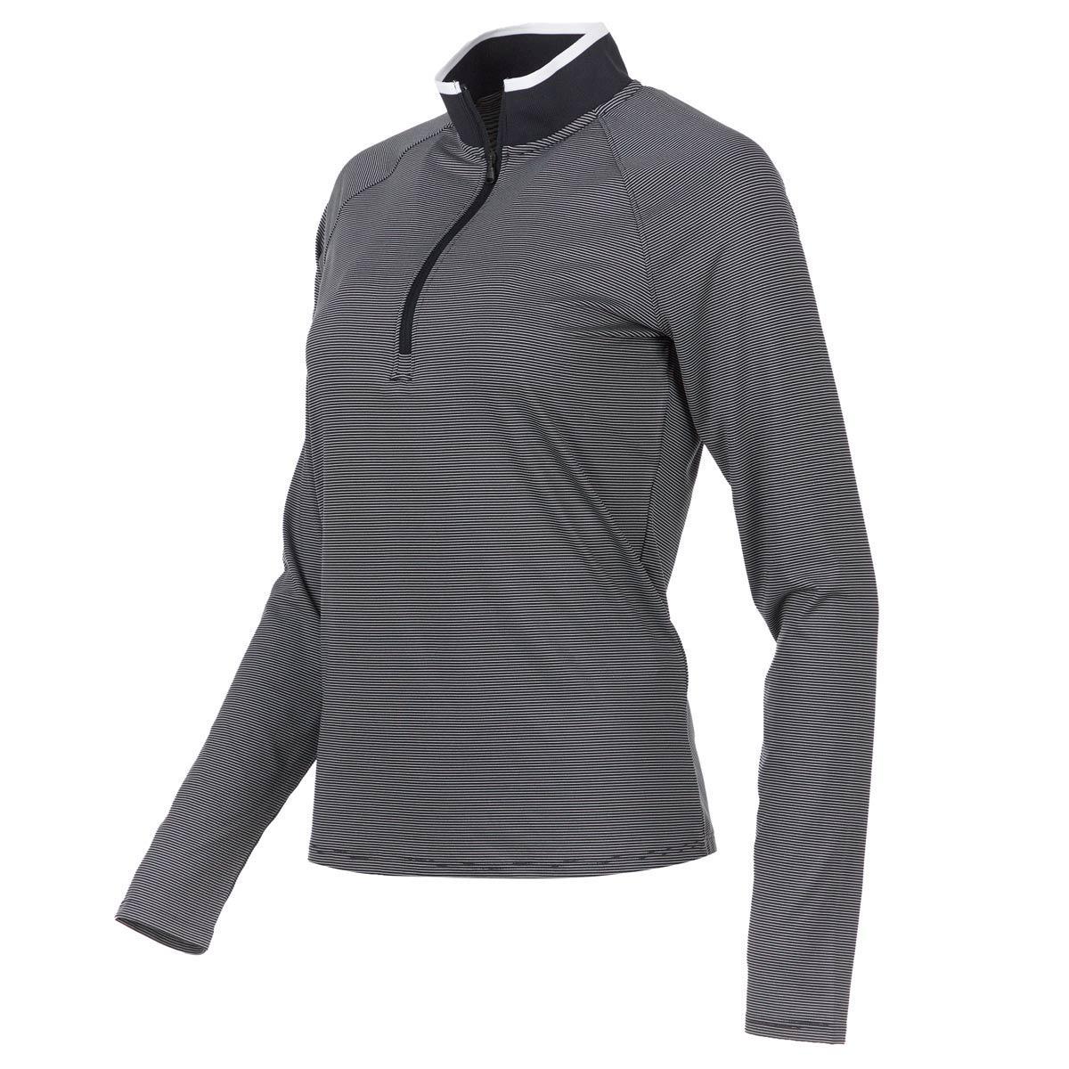 Under Armour Women's T2 Green Stripe 1/4 Zip Female Product Image