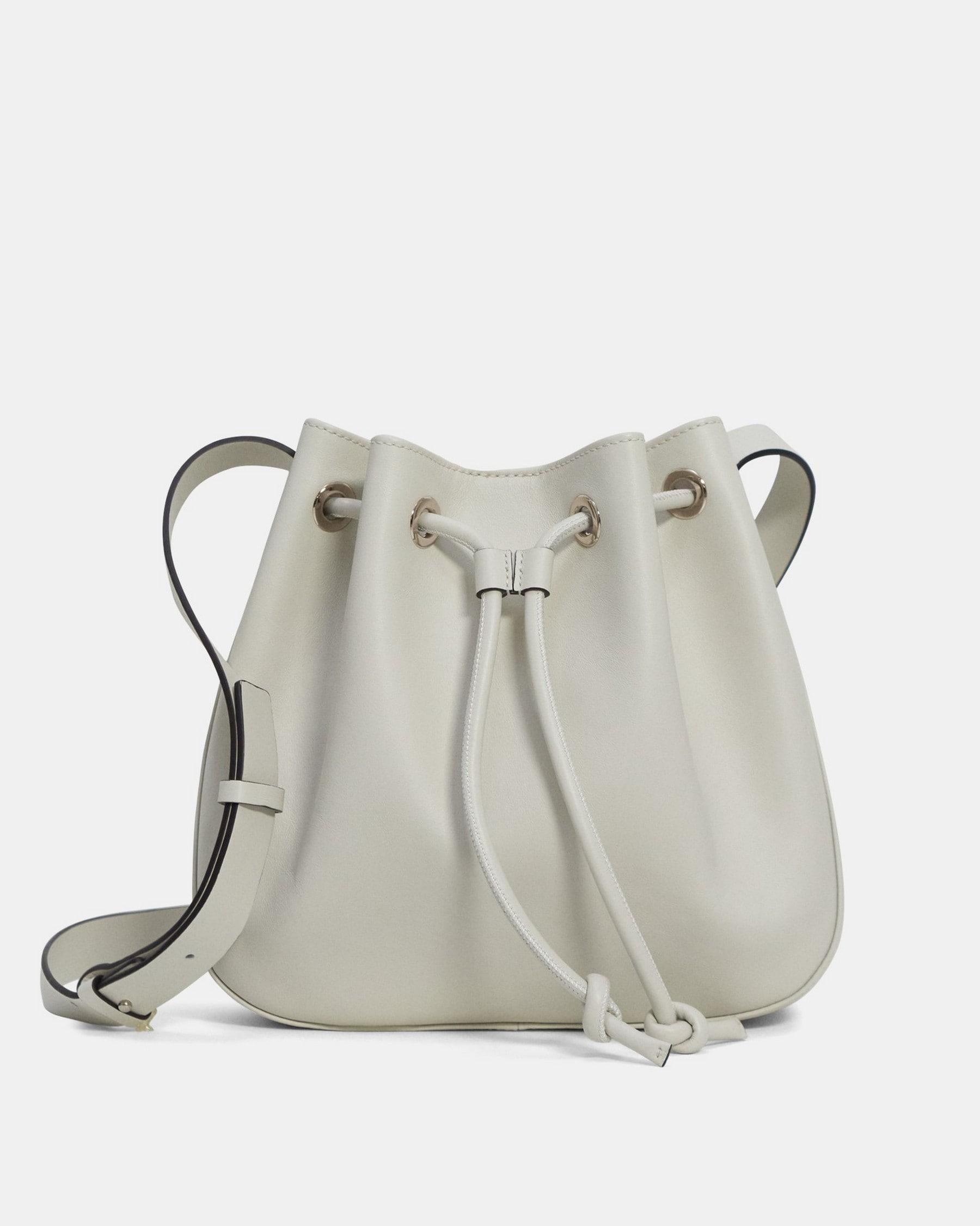 Micro Bucket Bag in Leather Product Image