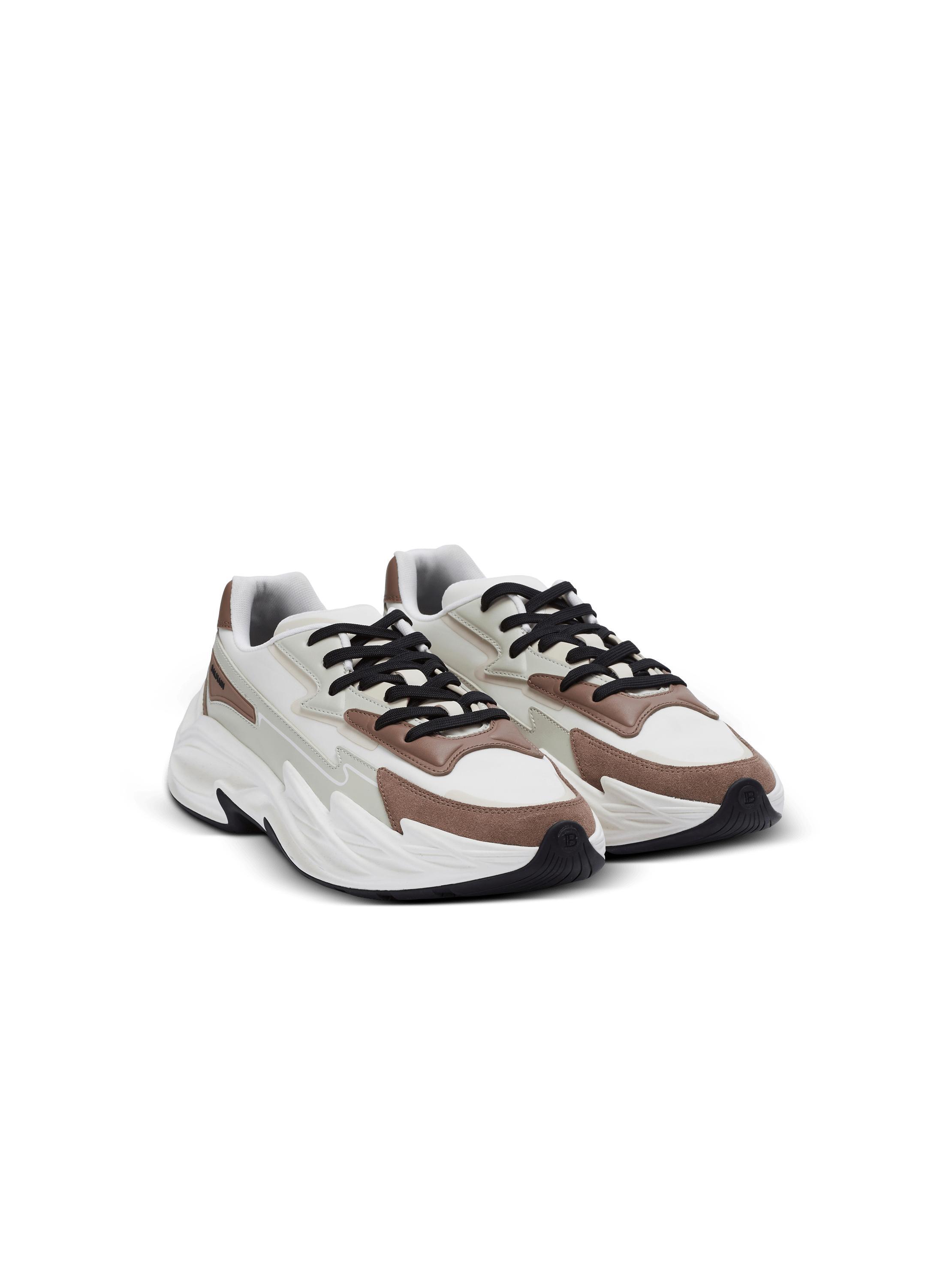 Run-Row leather and nylon sneakers Product Image