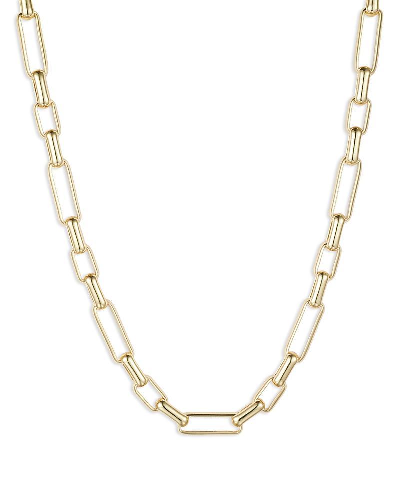 Kenneth Jay Lane 18K Gold Plated Chain Link Necklace Product Image