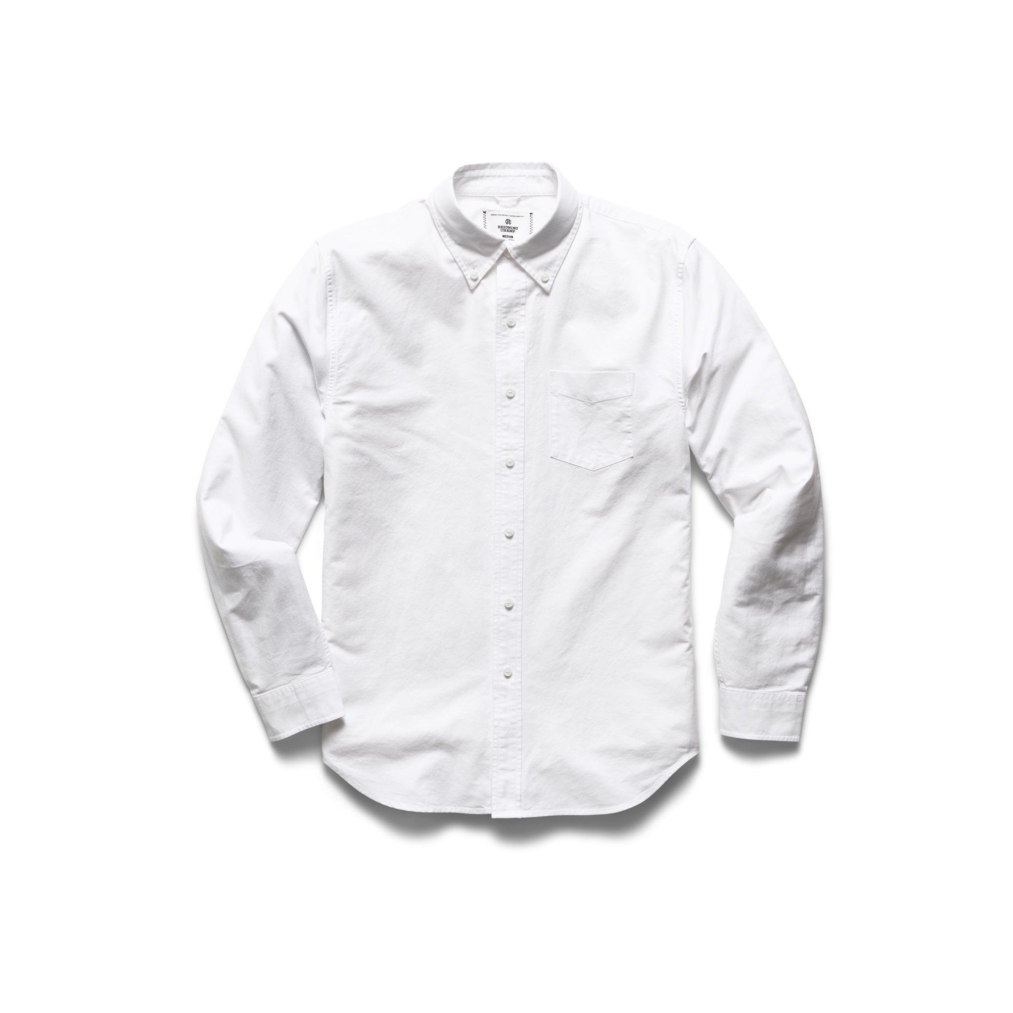 Cotton Oxford Windsor Shirt Male Product Image