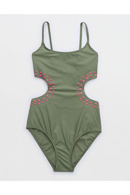 Aerie Cut Out Full Coverage One Piece Swimsuit Women's Product Image