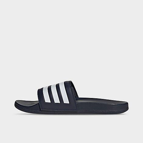 adidas Mens adidas Adilette Comfort - Mens Shoes Navy/White Product Image