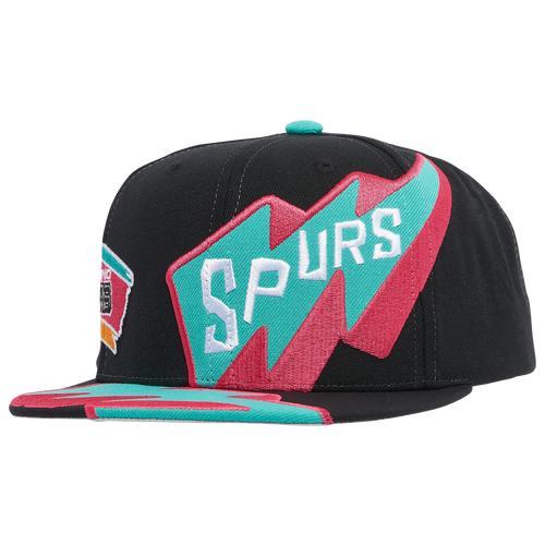 Mitchell & Ness Mens San Antonio Spurs Mitchell & Ness Spurs Fast Times Snapback - Mens Product Image