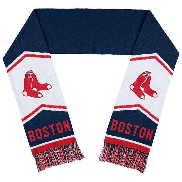 WEAR by Erin Andrews Boston Red Sox Jacquard Stripe Scarf Product Image