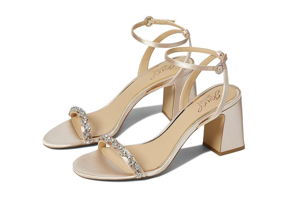 Jewel Badgley Mischka Alyna (Champagne) Women's Shoes Product Image