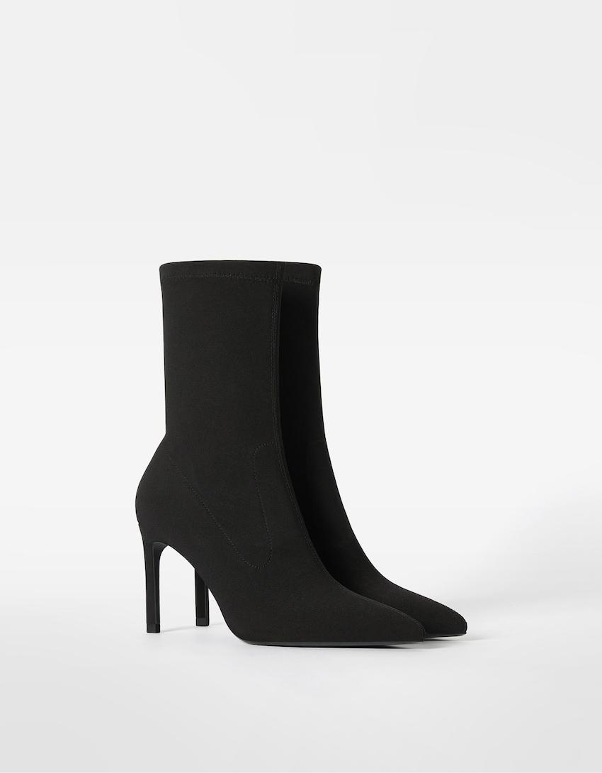 Tailored high-heel ankle boots product image