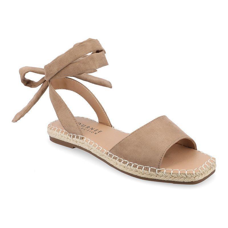 Journee Collection Emelie Womens Espadrille Sandals Pink Product Image