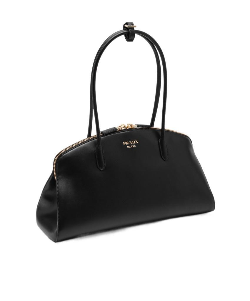 PRADA Black Leather Handbag Product Image