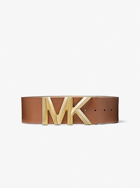 MICHAEL Michael Kors Michael Kors Womens Wide Logo Belt Product Image