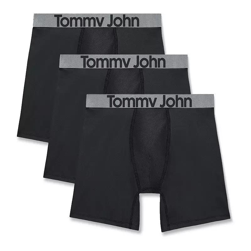 Mens Tommy John 3-Pack Sport Boxer Briefs Product Image